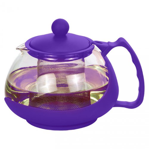 Чайник заварочный 1100мл АК-5503/18 фиолетовый