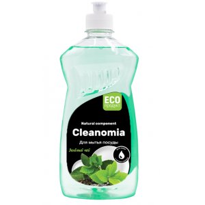 Жидкость для мытья посуды CLEANOMIA Зеленый чай 0,45л (уп.20шт)