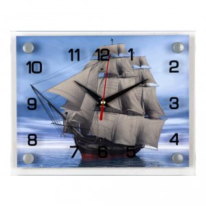 Часы настенные "Корабль" 2026-249