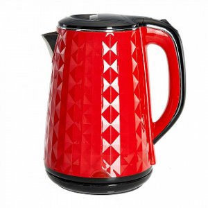 Чайник ВАСИЛИСА ВА-1032 двойная стенка красный 1,8л