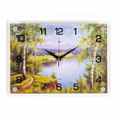 Часы настенные "Лесное озеро"    2535-412