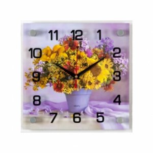 Часы настенные "Букет полевых цветов" 2525-766