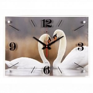 Часы настенные "Пара лебедей" 4056-1187