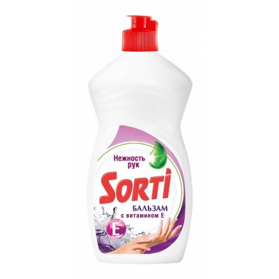 Жидкость для мытья посуды Капля-Сорти 450мл витамин Е (уп.20шт)