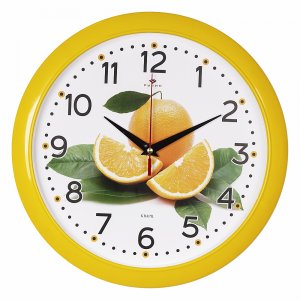 Часы настенные "Апельсин"  d=29см  6026-228