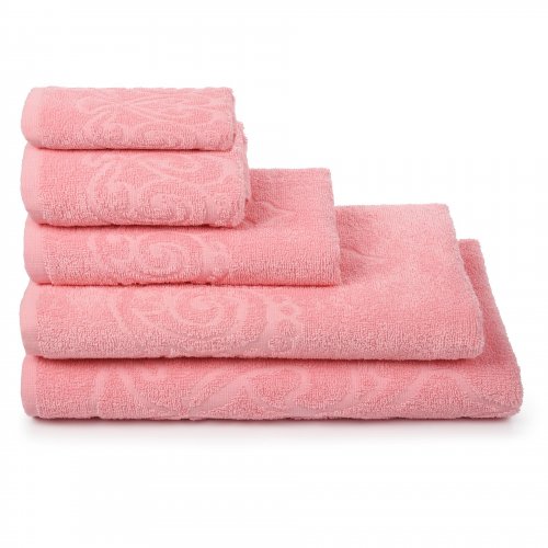 Полотенце махровое 50*90см, розовый