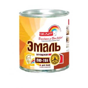РАДУГА Эмаль ПФ 266 кр/кор. 0,9кг