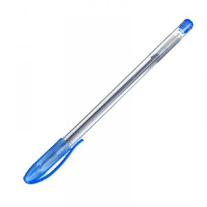 Ручка гелевая синяя 14,9см, наконечник 0,5мм