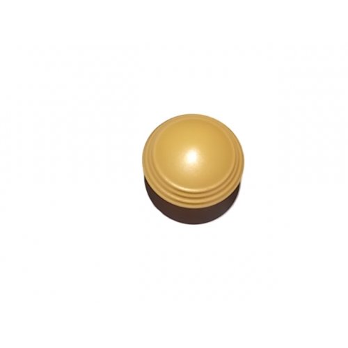 Ручка-кнопка РДК-115 метал.  золотистая