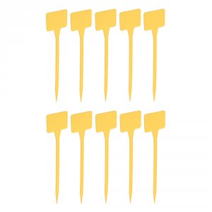 Набор меток для растений 10шт, 29*6,8см, РР