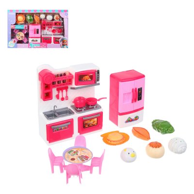 Набор игровой  кухня с продуктами, PP, ABS, 41х7,3х23,6 см