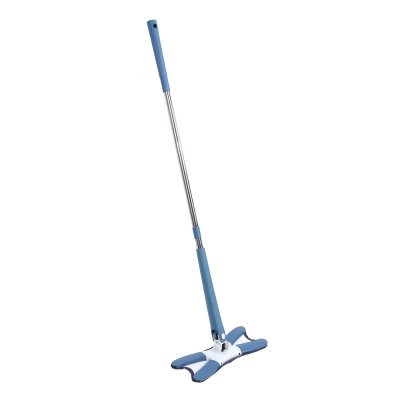 Швабра с отжимом и смен.насад., ручка 111см, нерж.сталь, полипроп., 34*11см микроф.