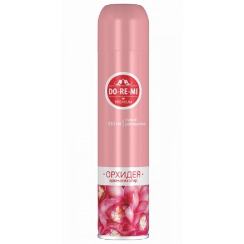Освежитель воздуха Цветочное настроение сухое распыление Премиум 330мл ДО-РЕ-МИ (12)