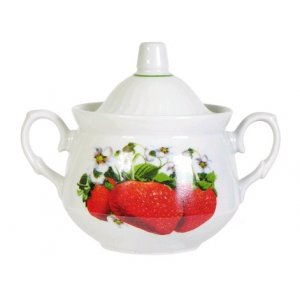 Сахарница Клубника 450см3