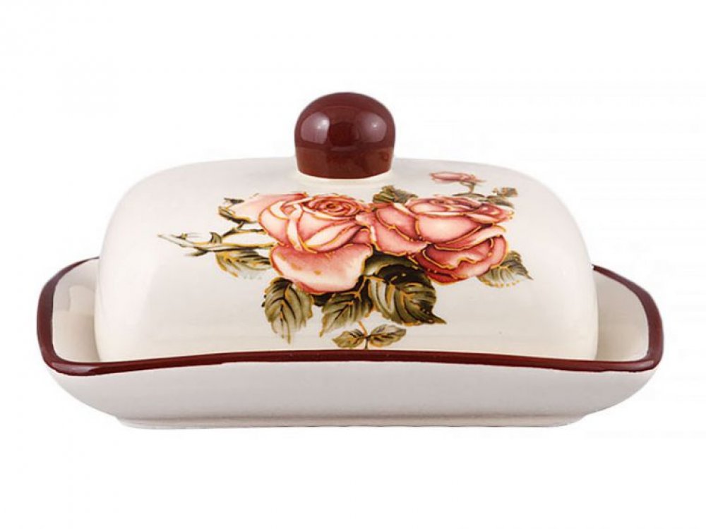 масленка розы. масленка 17*12*9см 358-1792. масленка розы. масленка розы. масленка роза лефард.