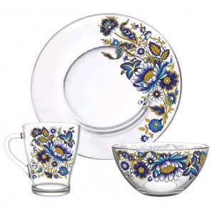Набор для завтрака "Милори" (салатник,тарелка,кружка)
