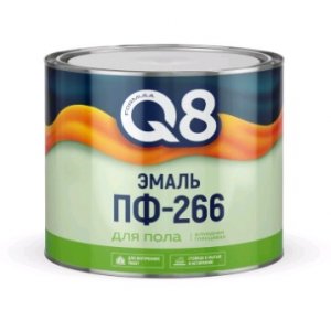 FORMULA Q8 Эмаль ПФ 266 красно-кор. 1,8кг.