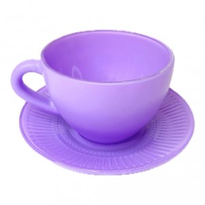 Чайная пара (Апрель Фиолетовый) 337-Н7 в упаковке