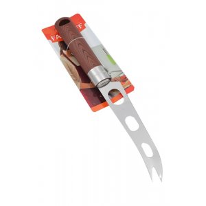 Нож для сыра "WOOD" LN-62, нерж. сталь,  пластик
