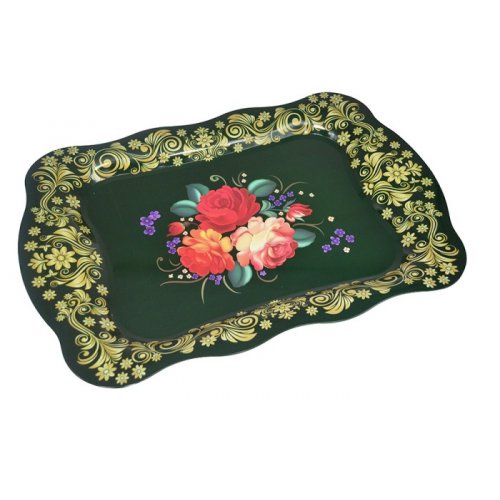 Поднос 44*30см декор, металл,  микс