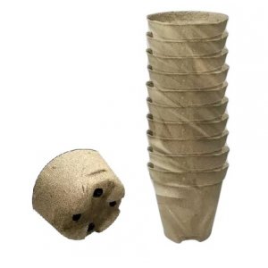 Торфогоршочки 105*100мм (упаковка 10шт) дно с перфорацией