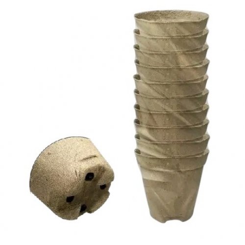 Торфогоршочки 105*100мм (упаковка 10шт) дно с перфорацией