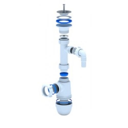 Сифон Ани 1 1/4*40 отвод д/стир.маш. С1300