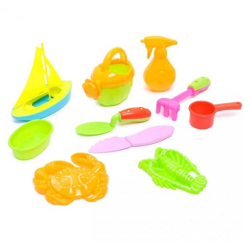 Набор для игры с песком Морское приключение 10 пред.