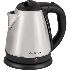 Чайник Energy E-212 диск, 1,2л, нерж сталь, матовый, 1,5кВт