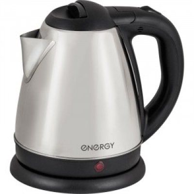 Чайник Energy E-212 диск, 1,2л, нерж сталь, матовый, 1,5кВт