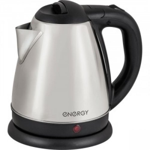 Чайник Energy E-212 диск, 1,2л, нерж сталь, матовый, 1,5кВт