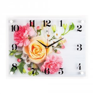 Часы настенные "Цветы" 3545-031