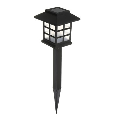 Фонарь садовый на солн. батарее, 8,5*8,5*37,5см, 1LED,шампань, AAA100mAh NI-MH, 2 реж., PP
