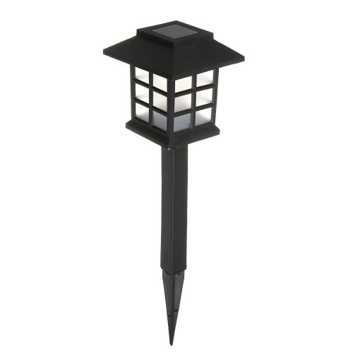 Фонарь садовый на солн. батарее, 8,5*8,5*37,5см, 1LED,шампань, AAA100mAh NI-MH, 2 реж., PP