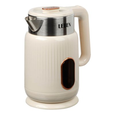Чайник  LEBEN электрический 2л, 1500Вт, пластик