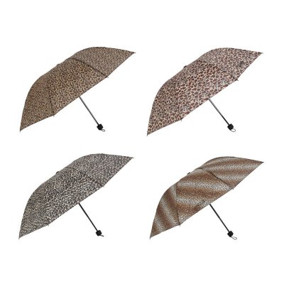 Зонт женский 55см, механика, сплав, пластик, п/э, 8 спиц, 4 цвета, RST305L