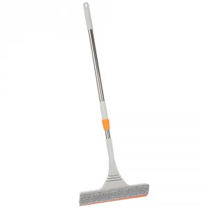 Окномойка телескопическая 75-116 см, водосгон 28*6см, полипропилен, нерж.сталь, микрофибра