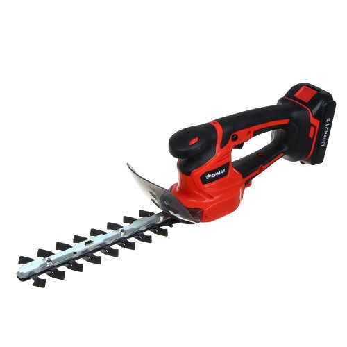 Ножницы-кусторез садовые ЕРМАК на АКБ, 21В, 1,5А Li-ion, з/у, 2500 резов в мин