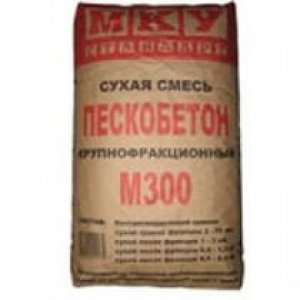 Смесь сухая  "ПЕСКОБЕТОН"  М-300 25кг.   СТОП-ЦЕНА