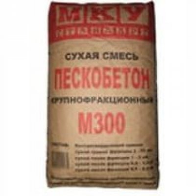 Смесь сухая  "ПЕСКОБЕТОН"  М-300 25кг.   СТОП-ЦЕНА
