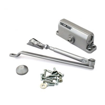 Доводчик NOTEDO DC-060-I SILVER  до 60кг сереб. (-20 до +60 С)