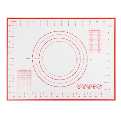 Коврик для теста силиконовый с разметкой 40*30см
