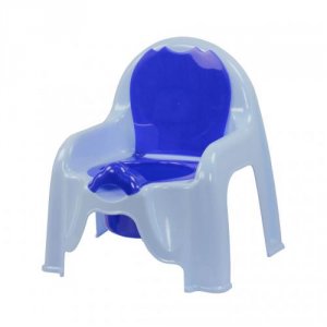 Горшок-стульчик (голубой)  М1326 (6)