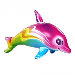 Игрушка надувная Дельфин, ПВХ, 82см