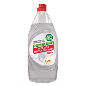 АКЦИЯ 4+1 Гель для мытья посуды ДЕНЕБ (ромашка) JOY HOME 1100г (уп.9)