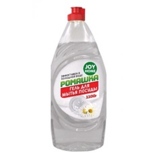 АКЦИЯ 4+1 Гель для мытья посуды ДЕНЕБ (ромашка) JOY HOME 1100г (уп.9)