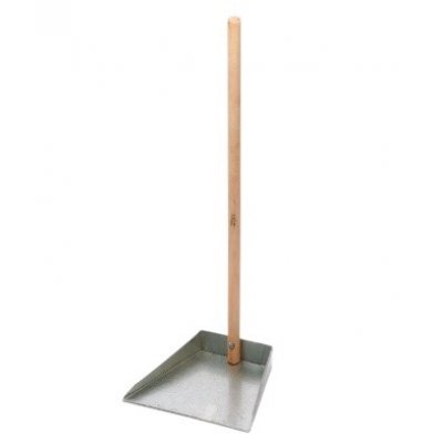 Совок оцинкованный для мусора с удлиненной ручкой (10)