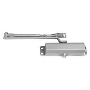 Доводчик дверной АЛЛЮР COMFORT(КОМФОРТ) ДД 165/3-4 A-S (до100 кг) серебро RAL9006 морозостойкий