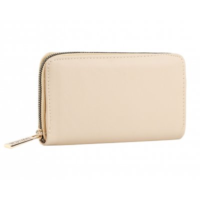 Кошелек женский на молнии NAZAMOK, 19*9,5см, цвет бежевый