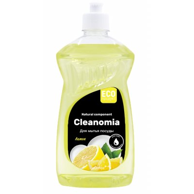 Жидкость д/мыт.пос. CLEANOMIA Лимон 0,45л (уп.20шт)